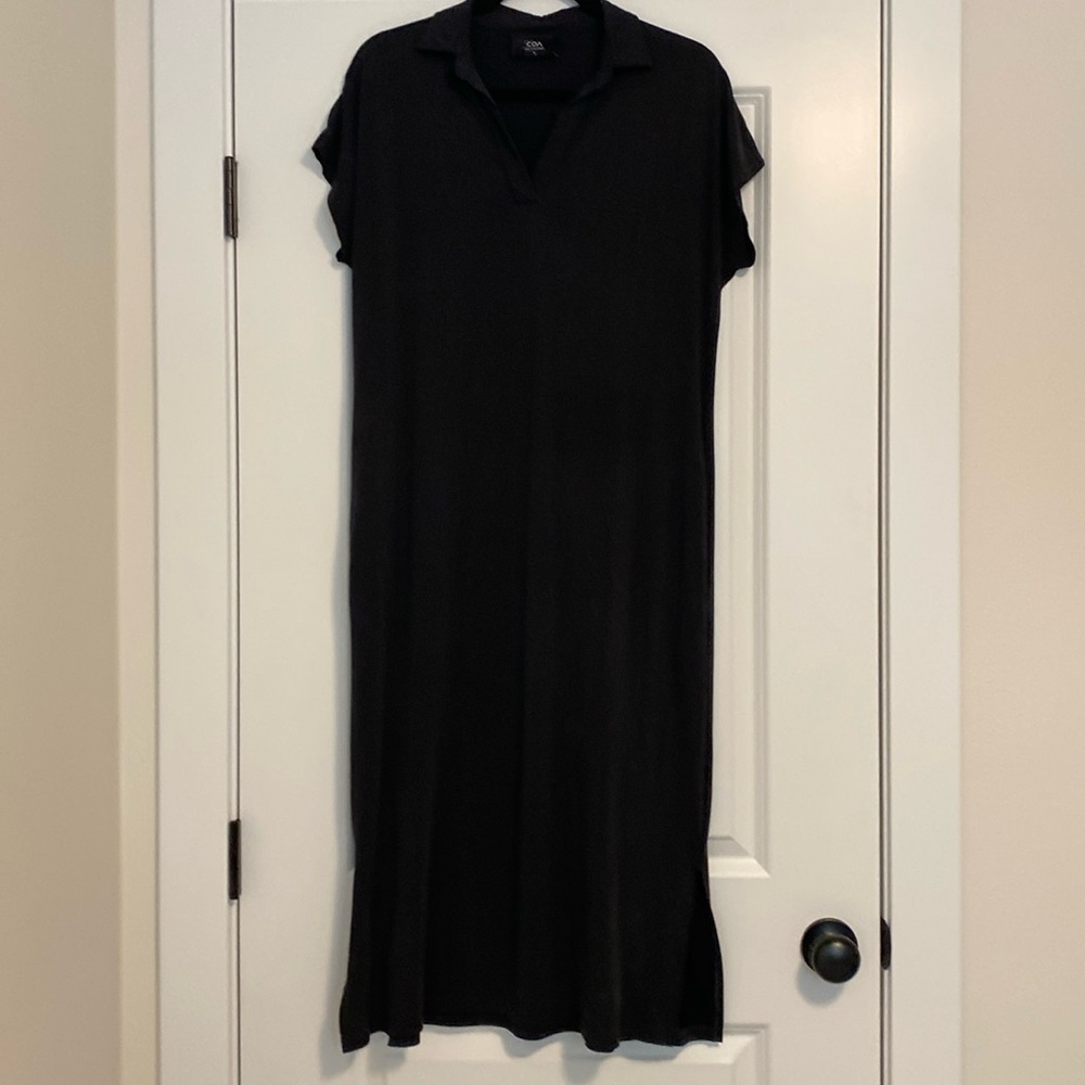 COA California Dark Gray Maxi Dress Size 3 or Large